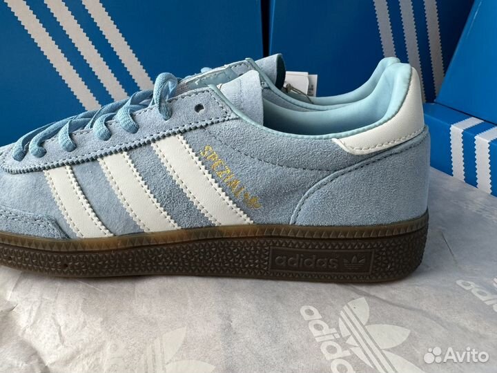 Adidas Handball Spezial Light Blue 36-40 женские