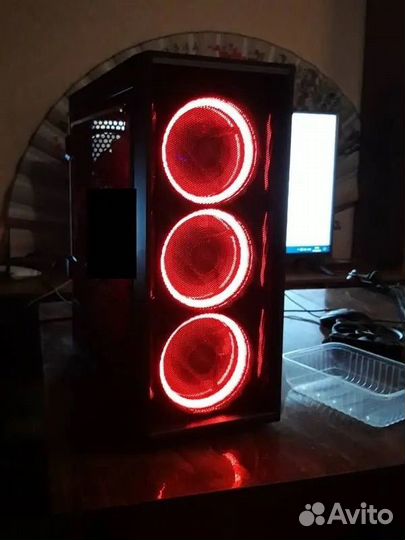 Вентилятор Aerocool Rev Red