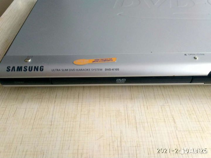 Dvd плеер Samsung К105 с караоке
