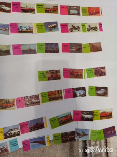 Вкладыши Bubble gum