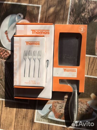 Ножи и бокалы thomas и twist