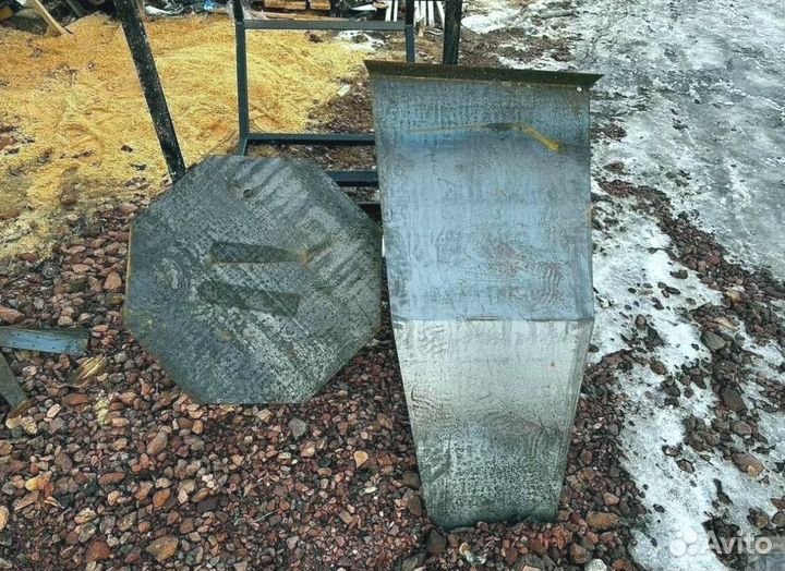 Уличная баня. Банный чан. Комплект для сварки