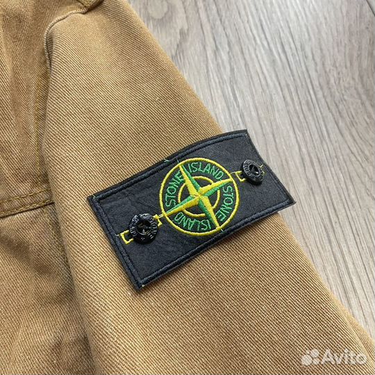 Джинсовка Stone Island Коричневая (48-58)