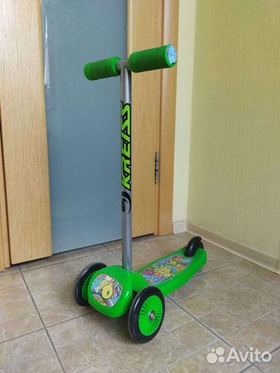 Самокат детский трехколесный kreiss