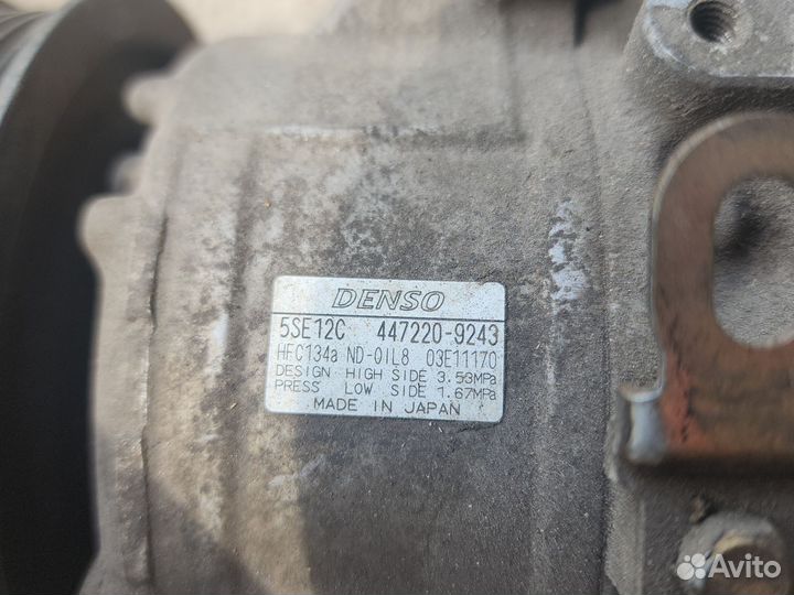 Компрессор кондиционера 1zzfe