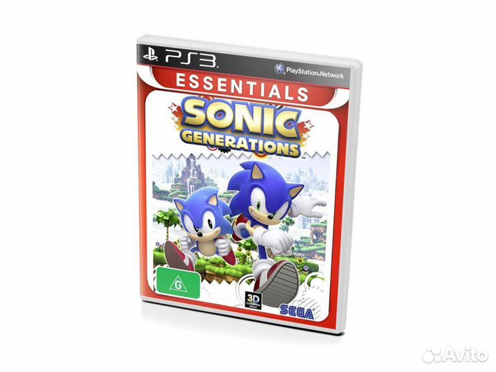Sonic Generations Essentials, английский (PS3)