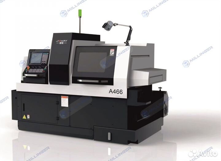Прутковый автомат продольного точения jsway A466D