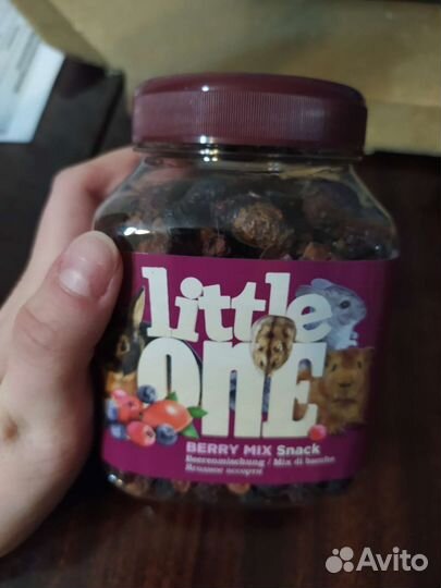 Лакомство для грызунов little one корм дл животных