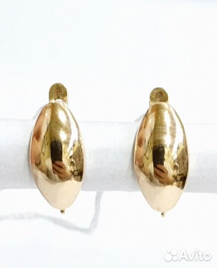 Золотые серьги
