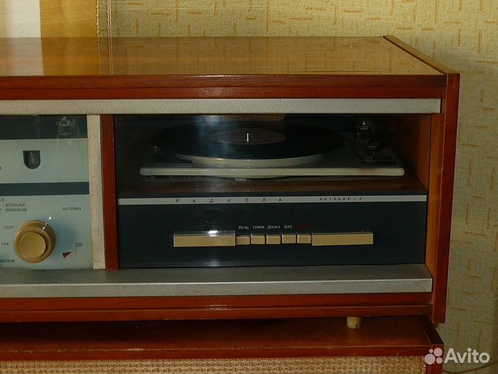 Радиола ламповая эстония 4 1970 гг