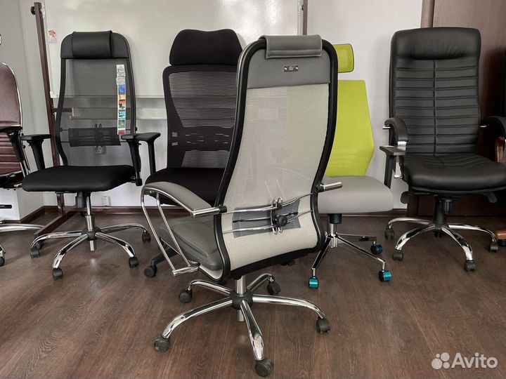 Кресло Метта комплект 5 серый