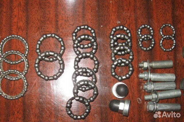 Каретка для вел. Урал, подшипники, конуса, сёдла