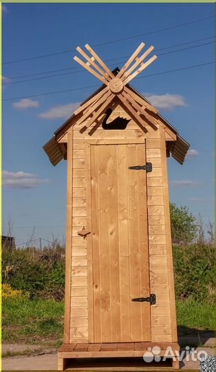 Уличный туалет с установкой SUN341