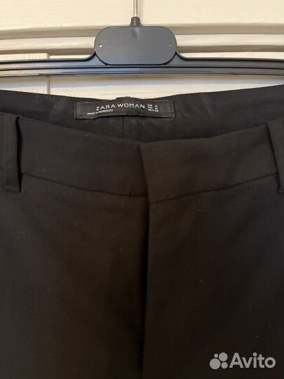 Брюки дудочки классические офисные zara morocco 44