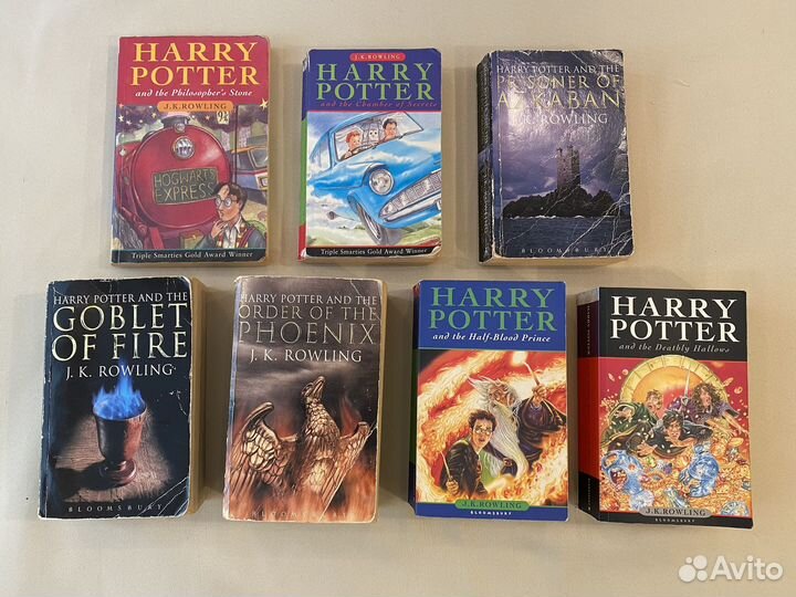 Harry Potter набор из 7 книг на английском