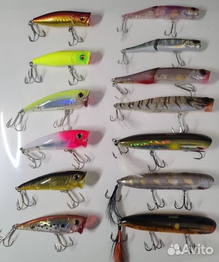 Воблеры Pontoon 21, Zipbaits, Megabass, Duo (ориги