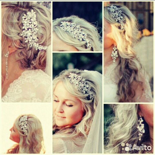 Гребень и серьги