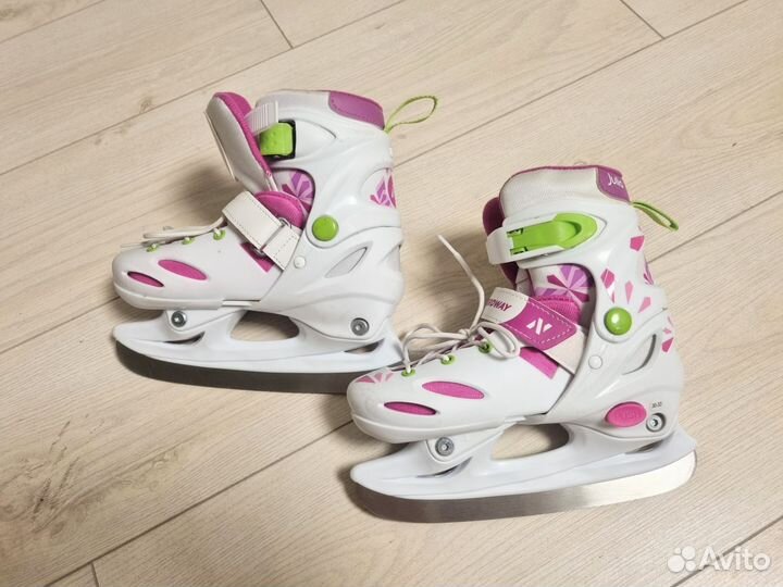 Коньки детские раздвижные 30-33