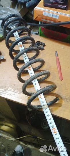 Пружина задняя Рено флюенс