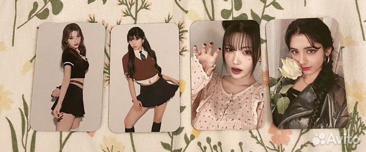 Карточки kpop x:in из чико