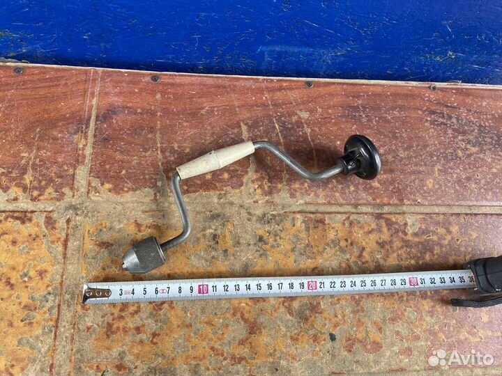 Ручной коловорот дрель маленький СССР