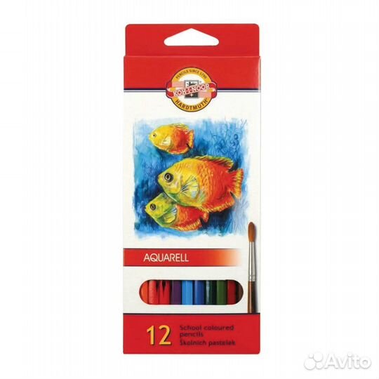 Новые карандаши акварель. Koh-I-Noor/Mondeluz