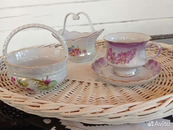 Посуда фарфоровая СССР