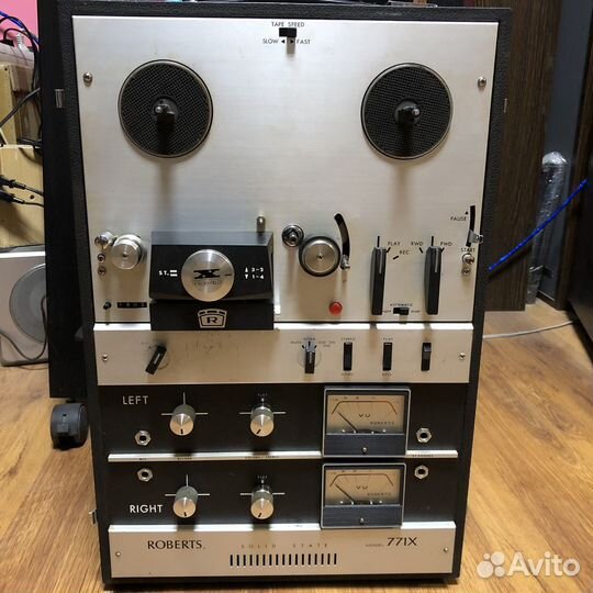Roberts 771X / akai M 9 Катушечный магнитофон