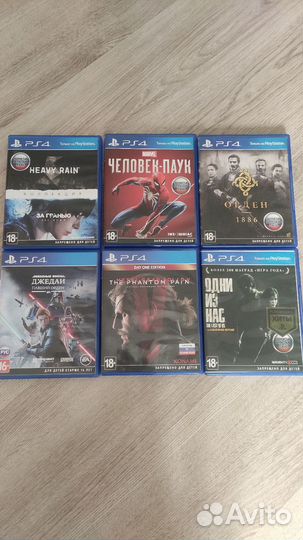 Игры ps4