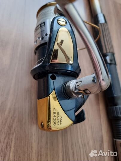 Спиннинг и катушка Crocodile gb4000