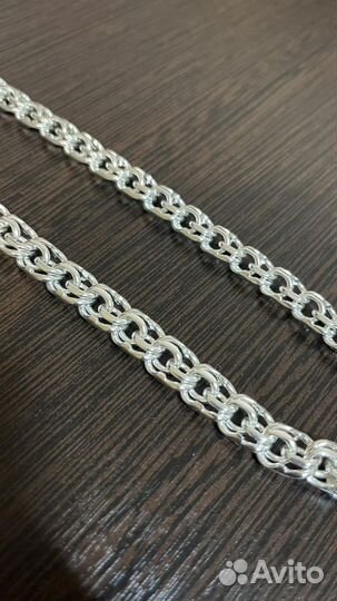Серебряная цепь + браслет