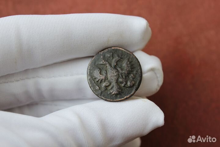 Полушка 1736 Анна Иоанновна в Твери