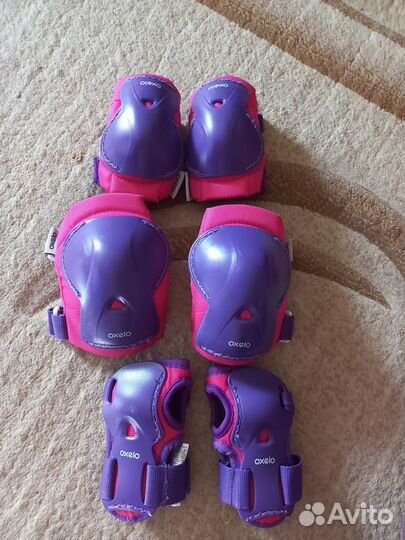 Ролики + защита раздвижные 28-31