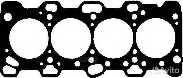Прокладка ГБЦ mitsubishi galant V/space wagon 2.4L