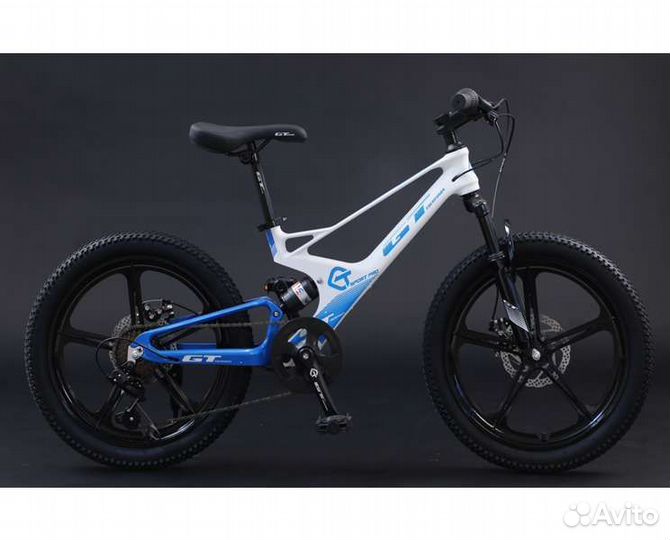 Велосипед на литых дисках, 20 дюйм, GT, алюминий