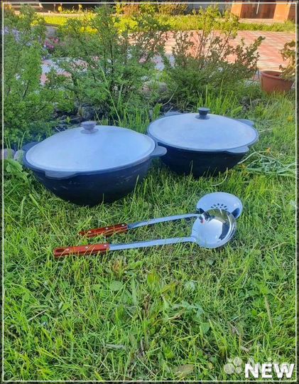 Казан чугунный узбекский