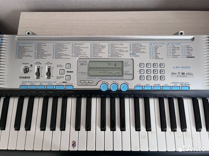 Синтезатор casio lk-220