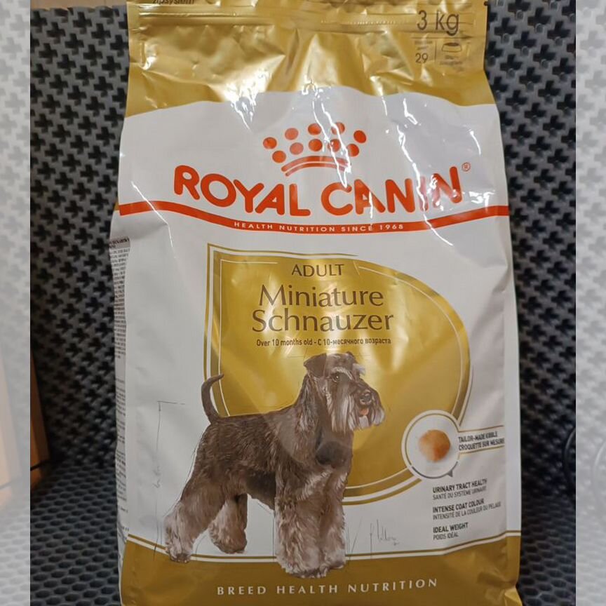 Корм Royal Canin Miniature Schnauzer Adult 3 кг