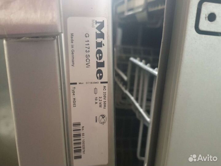 Посудомоечная машина Miele 60см