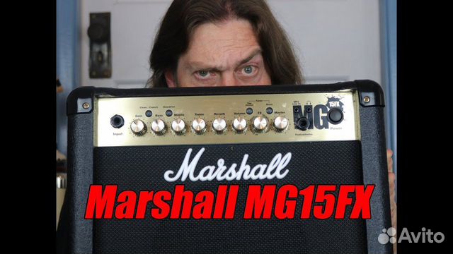 Гитарный комбоусилитель marshall mg15fx