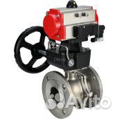 Кран шаровой DN.ru BV3232P(2pc) -FP-F-ISO-H Ду25 Ру40 полнопроходной двухходовой, нержавеющая сталь