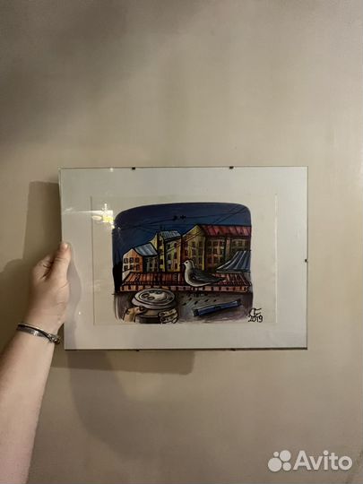 Картина Иллюстрация Питер Санкт-Петербург