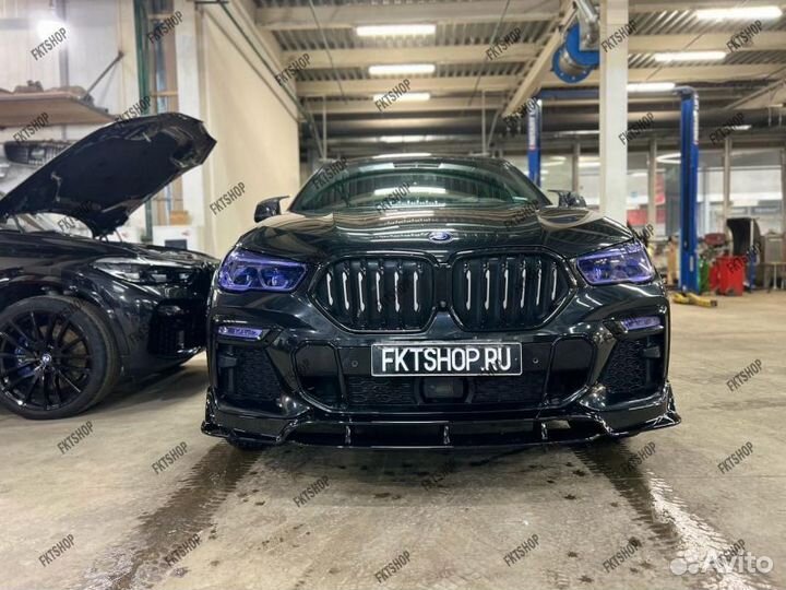 BMW X6 G06 Губа передняя Storm 2