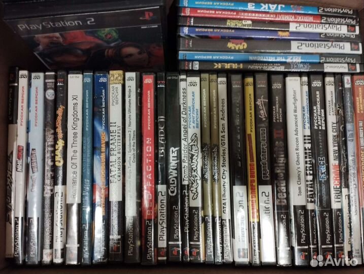 Диски PS1, PS2, Dreamcast
