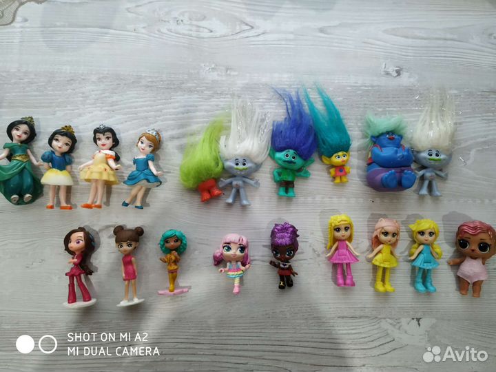 Куклы disney и barbie