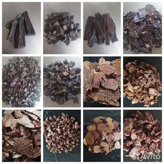 Сушёные лакомства для собак