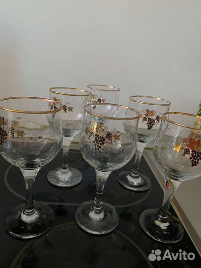 Фужеры +рюмки
