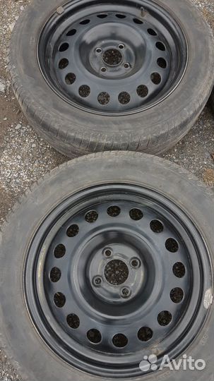 Штампованные диски 4100r16 et61.0 renault
