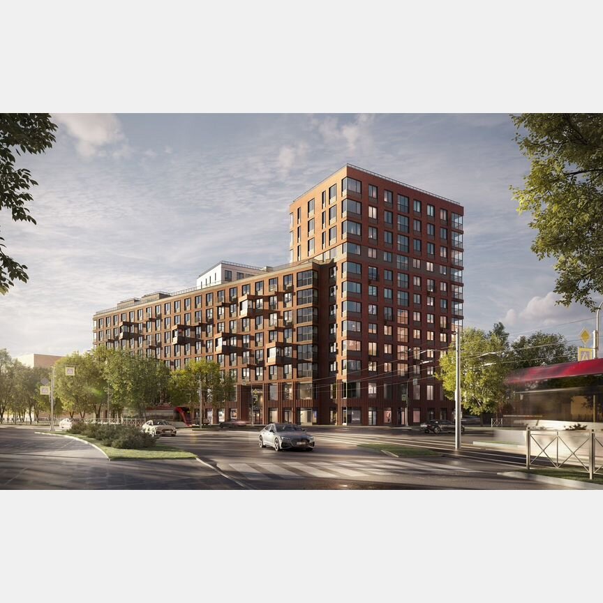 1-к. квартира, 44 м², 6/12 эт.
