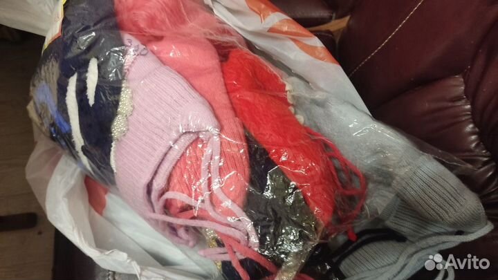 Шапки пакетом на девочку